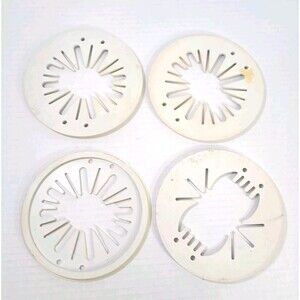 Sunkist Wedger 5" Blade Cup Covers Lot of 4 OEM Replacement Parts – Wedge Tool
